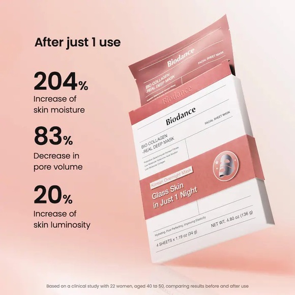 Biodance Bio Collagen Real Deep Mask for Pore Minimizing & Firming Care - Picture 4 of 8